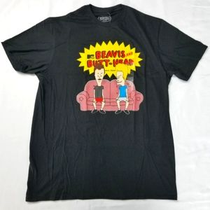 SOLD Collectible Beavis & Butt-Head MTV Black T-Shirt